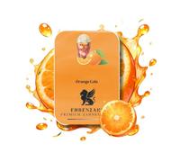HeartGlobal Ehrenzahn - Palillo de dientes premium con sabor intenso, 100 palillos aromáticos por lata, para un aliento fresco y para eliminar hábitos desagradables, 7 variedades a elegir (Orange Cola