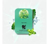 HeartGlobal Ehrenzahn - Palillo de dientes premium con sabor intenso, 100 palillos aromáticos por lata, para un aliento fresco y para eliminar hábitos desagradables, 7 variedades a elegir (Alpha Mint)