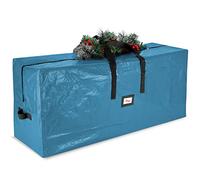 Hearth & Harbor Christmas Tree Storage Bag - Fits Up to 9 ft Holiday Trees - Large Christmas Tree Storage Box Container Made from Durable Waterproof Fabric with Handles & Dual Zipper