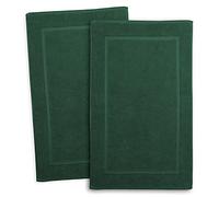 Hearth & Harbor Toallas de baño - Toallas de Lujo 100% algodón Hilado en Anillo - Ultra Suaves y Altamente absorbentes, Toallas de baño, Alfombra de Suelo, Color Verde Cazador