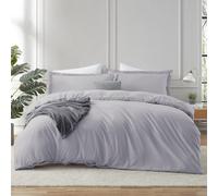 Hearth & Harbour California King Divet Cubiertos de la lavanda gris - Cubierta de ncleo de ncleo de 3 piezas de California Cubiertas de nrdicas co
