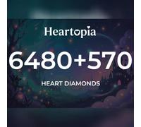 Heartopia - 6480+570 Heart Diamonds Direct Top-Up - GLOBAL