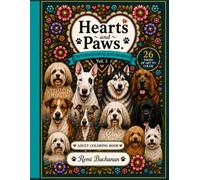 Hearts and Paws: International Dog Breeds Vol. 3: A Coloring Book (Hearts & Paws: A Coloring Book)