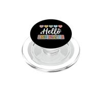 Hearts Back to School Hello Kindergarten PopSockets PopGrip para MagSafe