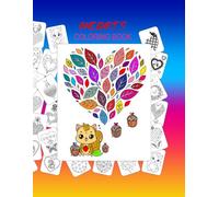 HEARTS COLORING BOOK: TONS of FUN, Bold & Easy Coloring Book - 54 Cute Designs for KIDS TEENAGERS and Adults