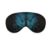 Hearts Feel The Darkness Soft Eye Mask Cover Sombreado efectivo Blindfold Comfort Sleep Mask con correa elástica ajustable