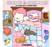 Hearts & Harmony: Cute And Easy Coloring Book