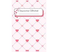 Hearts in Bloom Notebook: A 6x9 Inch 120-Page Ruled Journal with Cute Heart Design for Writing and Everyday Notes