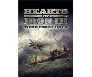 Hearts of Iron III: Their Finest Hour (DLC) (PC) Steam Key GLOBAL