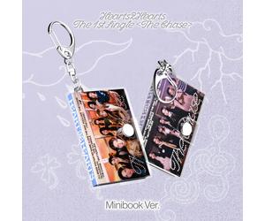 Hearts2Hearts - The Chase (Mini Book Smart Album ver.) [1st Single Album] - B ver. (Purple)