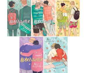 Heartstopper Series, Set of 5 Books, Vol. 1-5