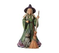 Heartwood Creek - Figura Bruja con Gato y Escena perseguida