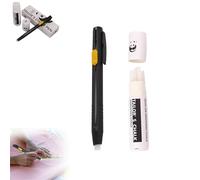 Heat Erasable Fabric Marker for Sewing, Embroidery, Quilting, DIY Sewing Tools, Washable Erasable Replaceable Refill Marker Pen for Many Fabrics (Set 1)