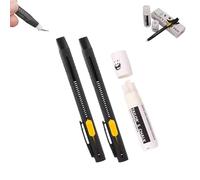 Heat Erasable Fabric Marker for Sewing, Embroidery, Quilting, Washable Erasable Replaceable Refill Marker Pen, Multiuse Fabric Markers,Suitable for Knitted Fabrics, Cotton, DIY Sewing Tools (B)