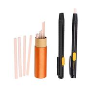 Heat Erasable Fabric Marker for Sewing, Sewing Chalk Pencil, Replaceable Refill Fabric Markers for Silk and Fine Fabrics,Including Replacement Cores
