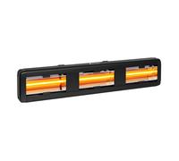 Heat Giant Radiador por infrarrojos 3x2000W IP65 380V Negro