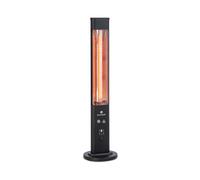 Heat Guru 1200W Calefaccion Infrarrojos Exterior Negro