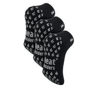 Heat Holders - 3 pares de calcetines térmicos de tobillo de corte bajo para hombre multipack para invierno, Negro, ^