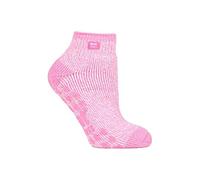 HEAT HOLDERS Calcetines tobilleros antideslizantes térmicos de corte bajo 2.3 tog, en 4 colores para mujer 37-42 Crema rosa claro