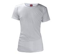 HEAT HOLDERS - Hombre Algodon Invierno Manga Corta Camiseta Interior Termica (XX-Large (47-49" Chest), White)