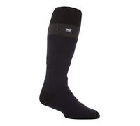 HEAT HOLDERS - Hombre Altos Termicos Calcetines Esqui para Frio Extremo (39/45, Navy/Black)