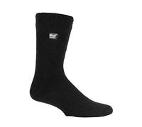 HEAT HOLDERS - Hombre invierno calientes termicos vestir calcetines (39-45 Eur, Black)