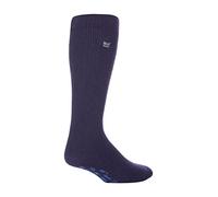 HEAT HOLDERS - Hombre invierno gordos antideslizantes calcetines estar por casa (39-45 Eur, Deep Blue)