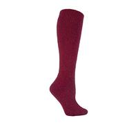 HEAT HOLDERS - Mujer 2.7 Tog Invierno Gordos Altos Termicos Lana Calcetines (37/42, Cherry (XL.Wool))