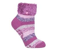 HEAT HOLDERS - Mujer Invierno Cómodo Confortables Durable Térmico Diseño Caliente Fantasia Colores Gruesa Calcetines para Frío Clima (HHL19)