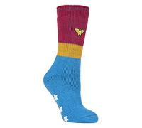 Heat Holders - Mujer Wonder Woman Invierno Calientes Calcetines Antideslizantes (37/42, Wonder Woman)