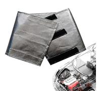 Heat Insulation - Universal Protective Long Lasting | Adhesive Heat Shield Car Accessories | Thermal Barrier For Truck SUV RV Van Vehicle Engine Motor Exhaust Starter Road Trip And Travel Safety
