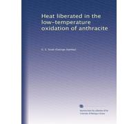 Heat liberated in the low-temperature oxidation of anthracite