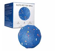 HEAT PAWS Pelota de perro súper interactiva, juego automático, diversión manos libres, material superior: material E-TPU seguro y no flexible, ligero y silencioso, pelota de juguete automática para