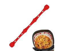 Heat Resistant Magnet - Air Fryer Buckle for Food Prep | Silicone with Strong Grip, Secure Paper Holder, Compact 30g Tool, Useful Accessory for Apartment Cafe Bakery Business