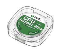 Heat-Resistant Phone Jump Wire, Precision Flying Line Chip Repair, Flexible Jumper Wire, Green, for Electronics, Speakers, Inductores, Instrumentos, Industrial and Household Use Professional Tasks