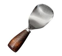 Heat Resistant Rice Paddle - Stainless Steel Rice Scoop Spoon with Standing Design for Nonstick Pots, Cooker, Grains, Kitchen, Apartment, Restaurant Needs, Outdoor Camping, 7.09 x 2.68 inch