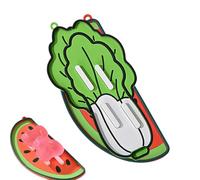 Heat Resistant Spoon Holder, Cartoon Design Rest, Stove Spoon Rest with Waterproof, Silicone Utensil Mat, Kitchen Counter Top Accessory with Cute Style, Cooking Tool Holder for Home Kitchen