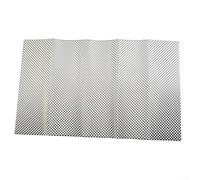 Heat Shield - Barrera térmica de aluminio en relieve de 15.7 x 19.6 pulgadas para deportes de motor, carreras de rally para Drift
