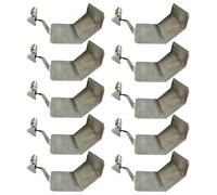 Heat Shield Blanket - Resistente al calor a prueba de calor | Manta de soldar | 10-Piece High Temp Protection Thermal Insulation Pad for Copper Pipe Brazing, AC Repair, Home Appliance, Fireproof Flam