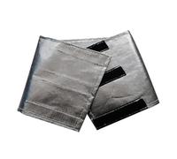 Heat Shield - Universal Protective Long Lasting Safe | Adhesive Heat Shield Car Accessories | For Sedan SUV RV Van Vehicle Automotive Engine Exhaust Motor Road Trip Aluminum Fiberglass Starter Insulat