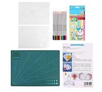 Heat Shrink Sheet DIY Crafts Tool for Children A4 Cutting Board Set