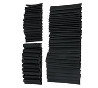 Heat Shrink Tubing Kit - 127Pc Electrical Insulation Sleeves, 7 Sizes Wire Connector Tubes, Flexible PE Shrink Wrap, Voltage Resistant 600KV | Cable Bundle Color Cooding Repair DIY Electronics Wiring
