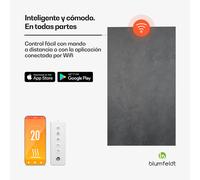 Heat Square | Calefactor infrarrojo | Control WiFi | 700W | IP44 Blumfeldt