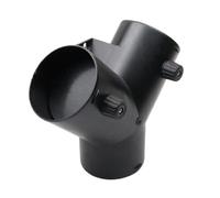 Heat Valve Adapter | 75mm Y Shape 3 Way Auxiliary Accessories | 3 Way Air Duct Splitter Connector | for Trucks Pickups SUVs RV Camping Daily Commute Vehicle Travel Road Trip Work