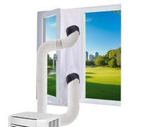 Heat Wave Blocker Portable AC Window Cover Insulation Fabric