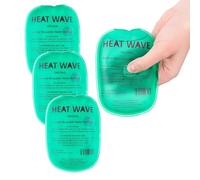 HEAT WAVE Instant Reusable Heat Pack HAND WARMERS - = 2 pairs Heat Wave - Premium Quality - Medical Grade - Made in USA, not China by Heatwave