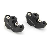 HEATECH Para CB500X CB500F NC700S NC700X NC750S DCT NC750X DCT CB300F CB400F 22mm 7/8" elevador de manillar elevador de montaje en barra de grasa (negro, NC750X)