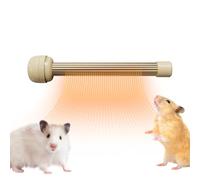 Heated Bird Perch - Soporte de jaula de calor, temperatura controlada para mascotas, seguro de calefacción con base estable | Comfort Perch for Parrots Conures Finches and Small Animals During Cold