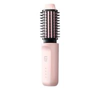 Heated Brush Curler - ABS, Hot Straightener Peine Anti-Scald Design | Four Temperature Settings Portable Hair Styling Tool, peine de viaje para el cabello de salón, uso en el hogar, dormitorio, viajes