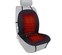 Heated Car Seat Cover - 18.9x38.19in Winter Warmer Pad Levels for Comfort, Heat-Resistant Design with Quick Heating Function Automotive for Rv, Truck, Sedan, Pickup, Black Material, Easy Installation